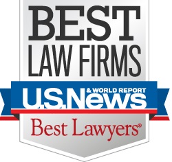 U.S. News & World Report Best Law Firms and Best Lawyers accolade badge